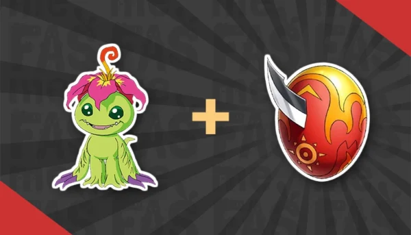 Palmon w/ Courage digimental (exemple campaing)