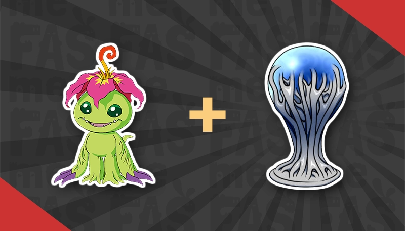 Palmon w/ Darkness digimental
