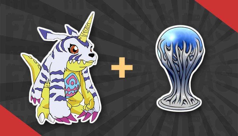 Gabumon w/ Darkness digimental