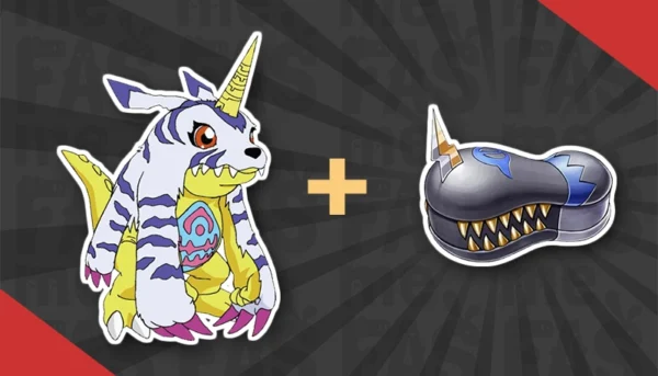 Gabumon w/ Friendship digimental (exemple campaing)