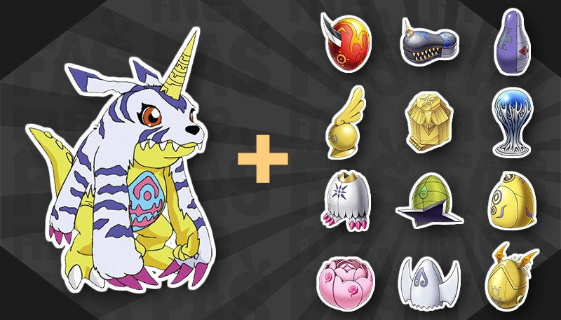 Gabumon Digimental Colletion