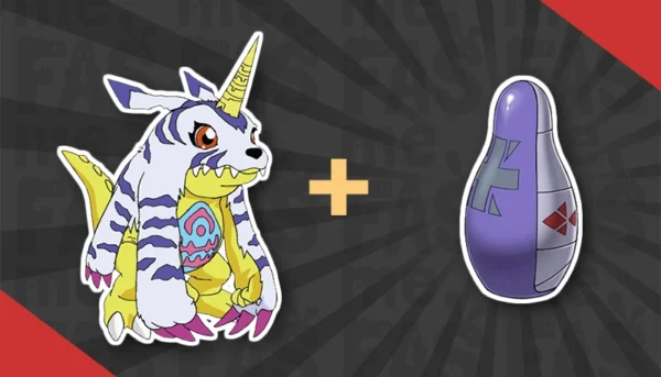 Gabumon w/ Sincerity digimental (exemple campaing)