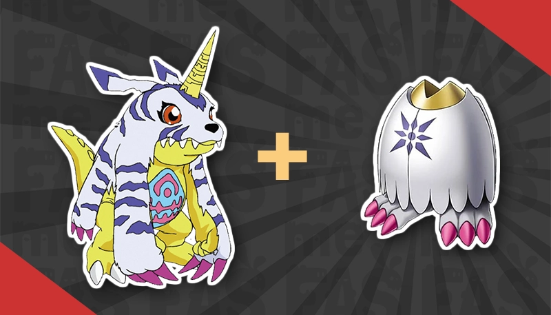 Gabumon w/ Light digimental (exemple campaing)