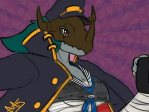 BanchoGreymon [female] - Sketch to final render